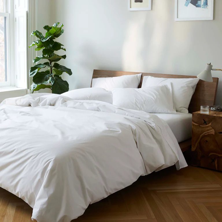 product image of the Brooklinen Classic staged in a bedroom