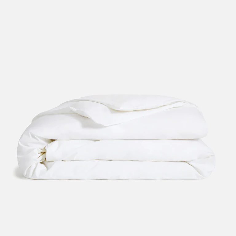 product image of the Brooklinen Classic Duvet Cover folded