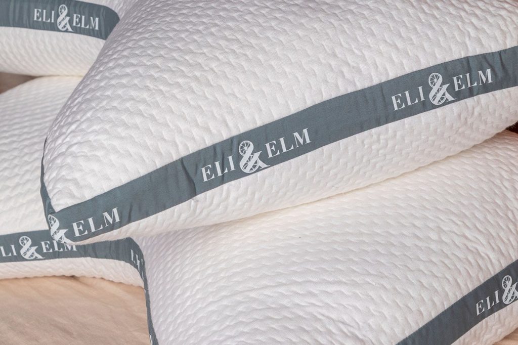 product image of the Eli & Elm Cotton Side-Sleeper Pillow