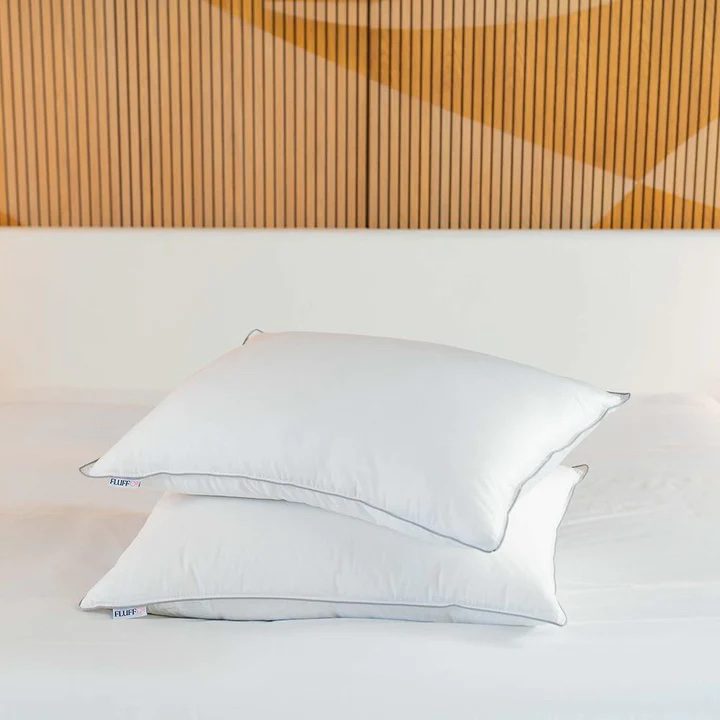 product image of the FluffCo Down & Feather Pillow
